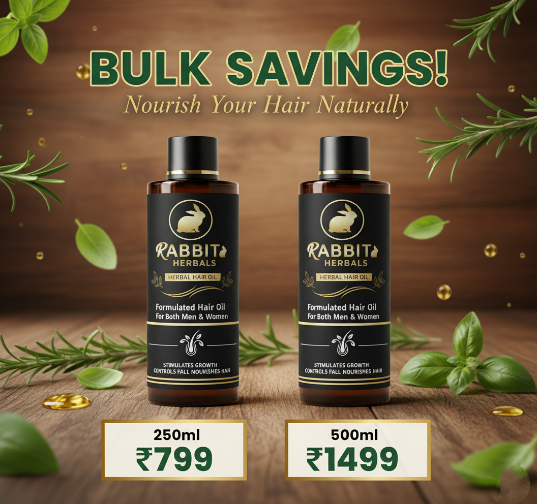 Rabbit Herbal Hair Oil