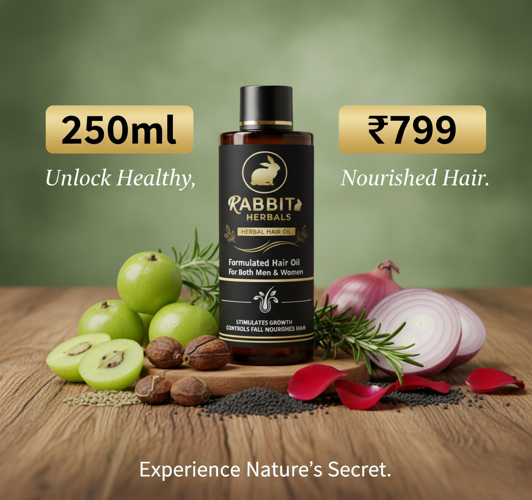 Rabbit Herbal Hair Oil