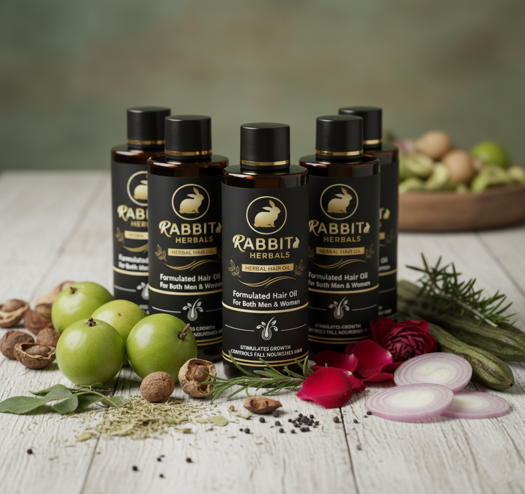 Rabbit Herbal Hair Oil