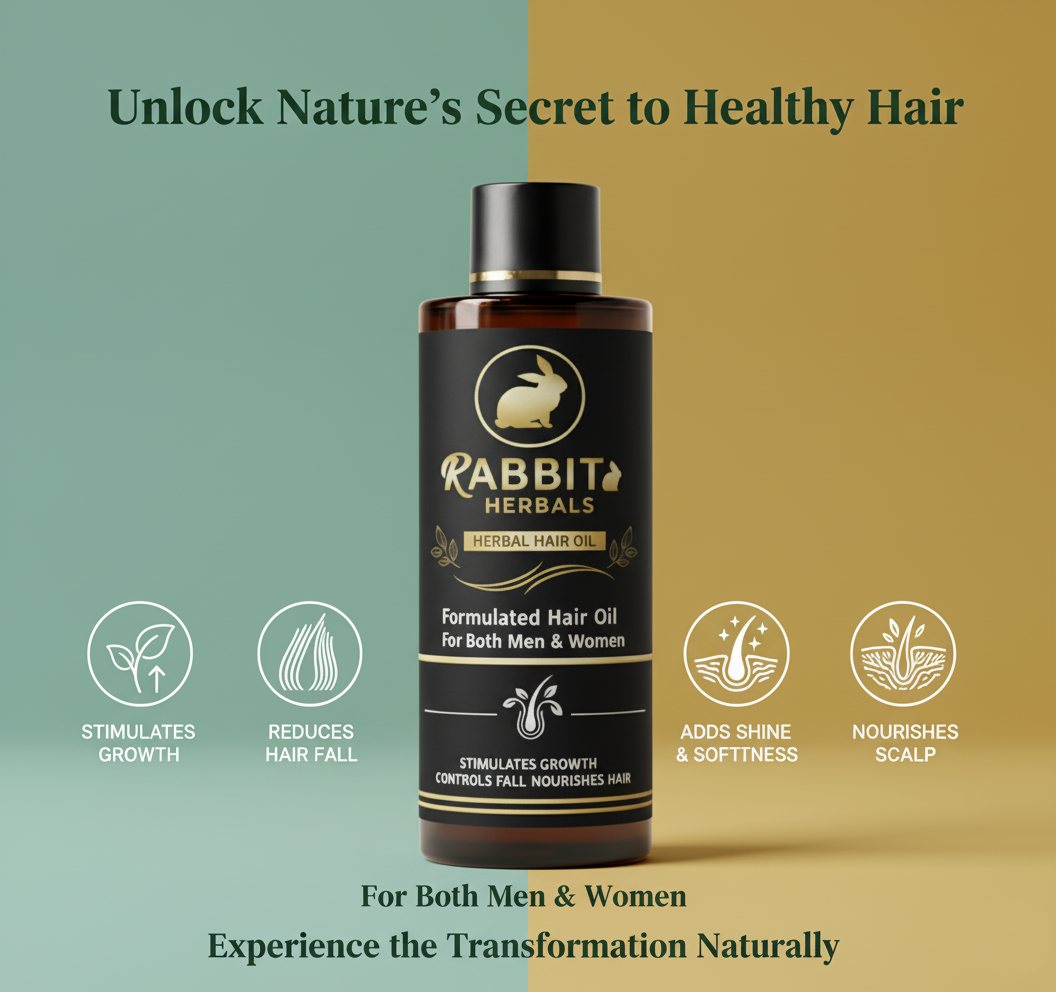 Rabbit Herbal Hair Oil