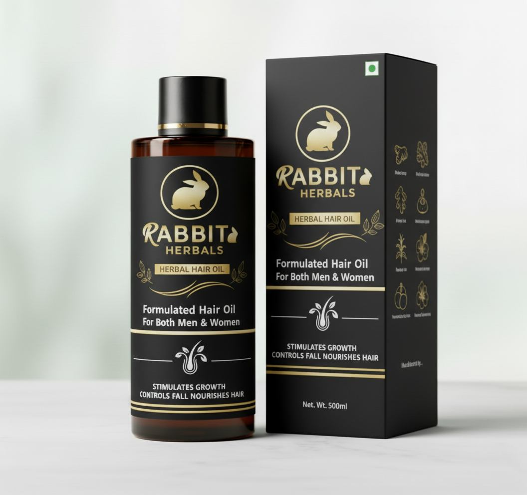 Rabbit Herbal Hair Oil